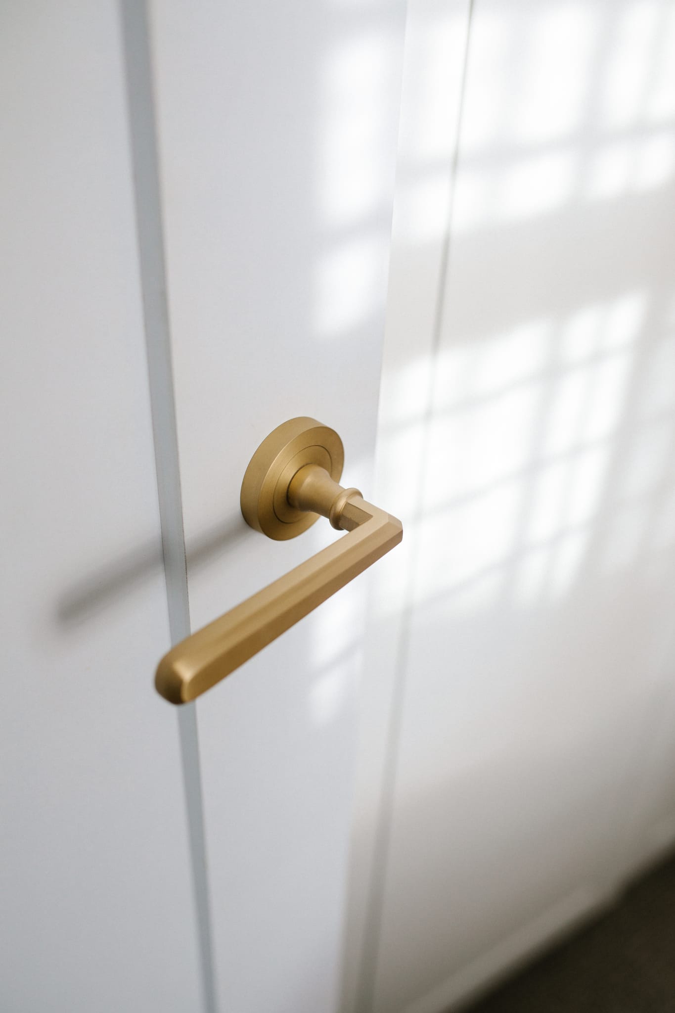 Copenhagen Door Lever Round Rose - Image 3