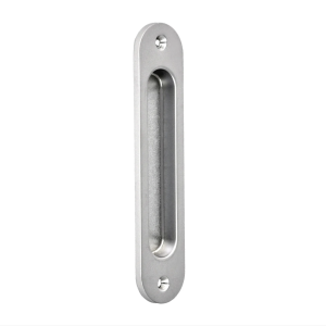 Contemporary Oval Flush Pull