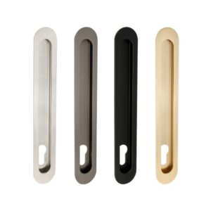 Duke Flush Pull Long Oval Euro Cutout