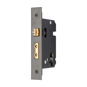 Roller Mortice Lock, Heavy Duty Euro Profile, Graphite Nickel