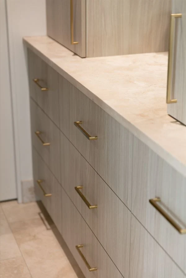 Clio Cabinet Pull Brushed Brass - Image 3