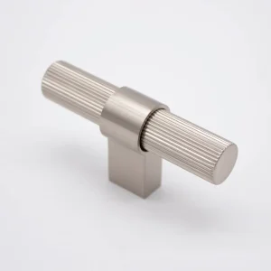 Athena T Bar Fluted Brushed Nickel