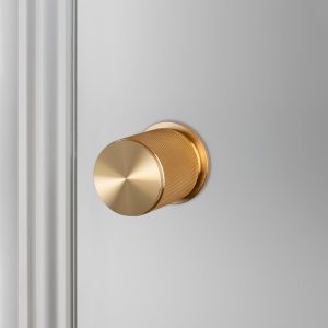 Door Knob / Cross / Brass