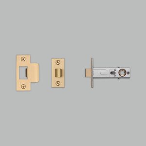 Tubular Latch / Privacy / Brass