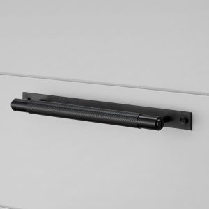Pull Bar / Plate / Cross / Black