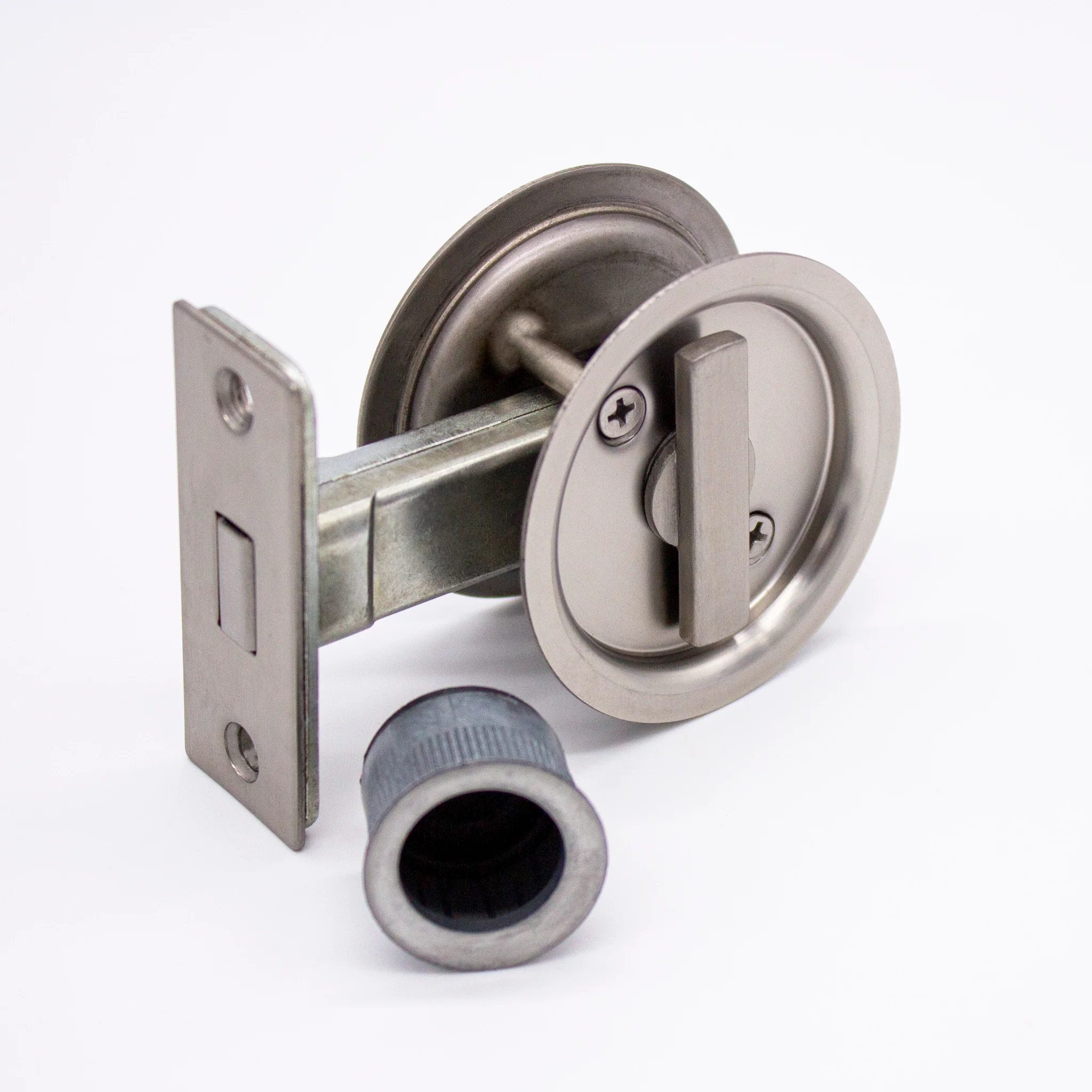 Manovella Round Sliding Cavity Privacy Lock - Image 7
