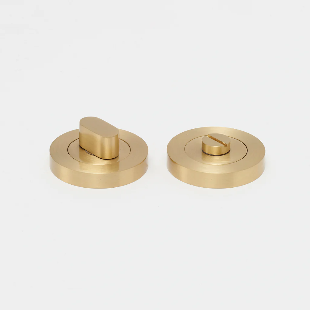 Privacy Turn Brass