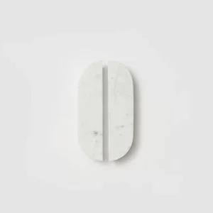 Dot Marble Handle Carrara