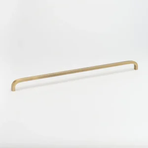 Curve Appliance Pull Aged Brass