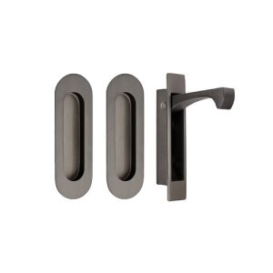 Duke Flush Pull Kit, Graphite Nickel