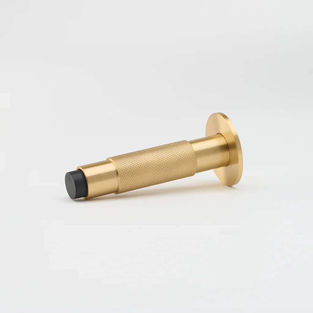 Kintore Doorstop Brass