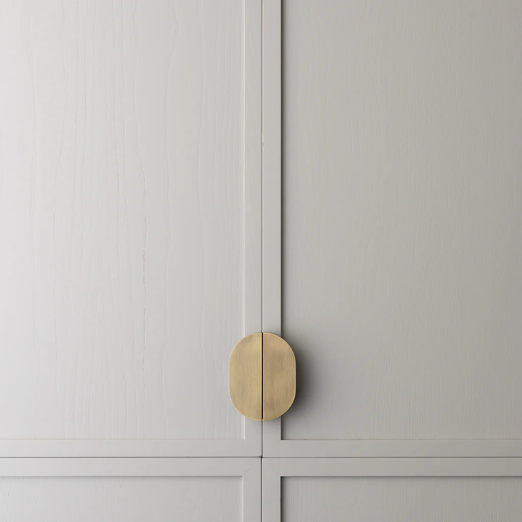 Isla Pull Aged Brass - Image 2