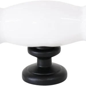 T Pull White Porcelain with Matt Black