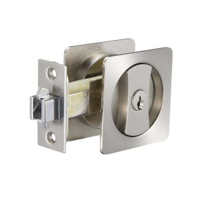Square Cavity Suite Lock Kit, Stainless Steel/Brushed Nickel