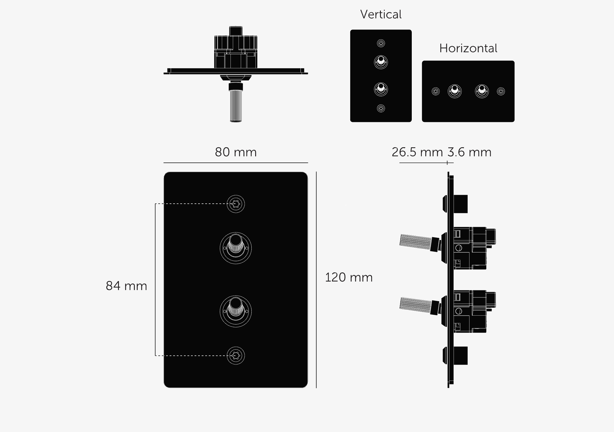 2G Toggle / Vertical / 2-Way / Linear - Image 6