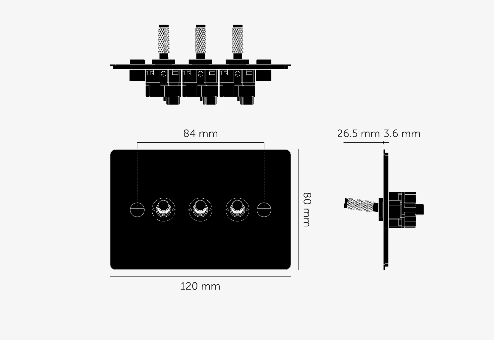 3G Toggle / Horizontal / 2-Way / Linear - Image 6