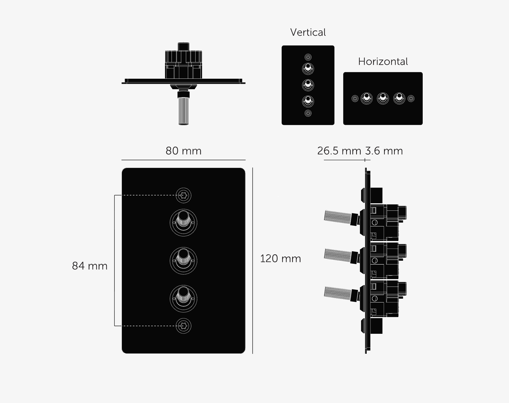 3G Toggle / Vertical / 2-Way / Linear - Image 6