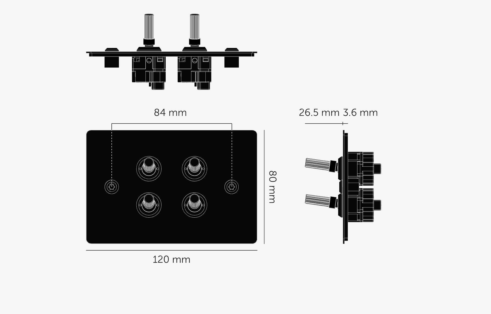 4G Toggle / Horizontal / 2-Way / Linear - Image 6