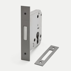Manovella Euro Mortice Deadbolt - 60mm Backset Gunmetal