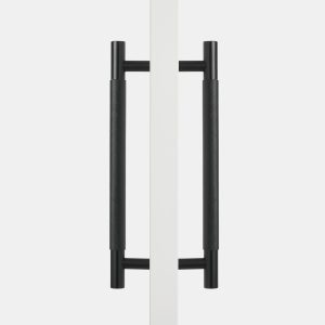 Charmian Back to Back Door Pull Matt Black
