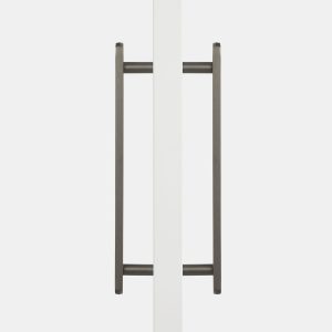 Imogen Back To Back Door Pull Gunmetal