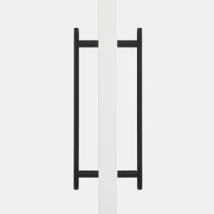 Imogen Back To Back Door Pull Matt Black