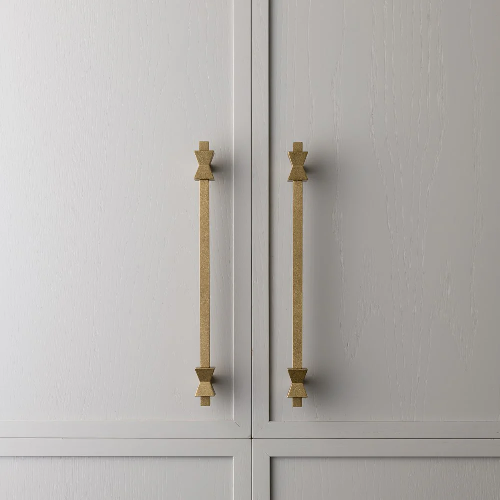 Forma Appliance Pull Tumbled Brass - Image 2