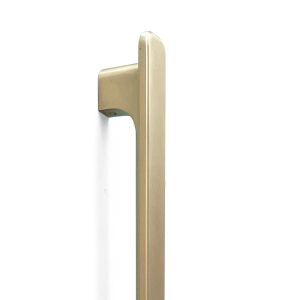 Aspen Entry Pull Handle - Brushed Satin Brass