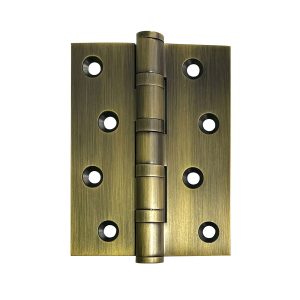 Momo Solid Brass Hinge 100mm X 76mm Dark Brushed Brass