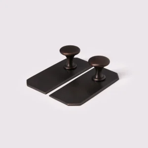 Fred and ginger backplate antique bronze