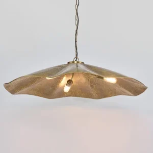 Melville Ceiling Pendant Large Antique Brass