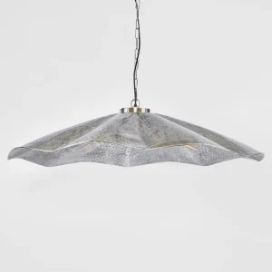 Melville Ceiling Pendant Large Antique Silver