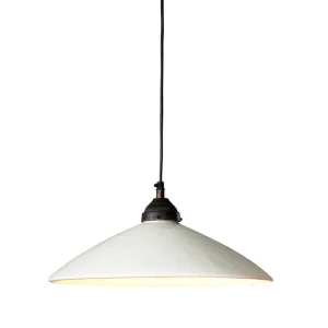 Newport Ceramic Dish Ceiling Pendant Large
