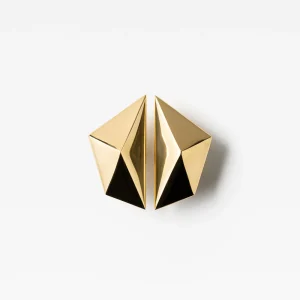 Maximus Knob Polished Brass