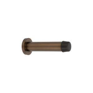 Door Stop, Skirting Concealed Fix - 85mm length, Ember Bronze
