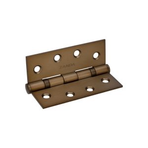 Ember Bronze, Butt Hinge, Fixed Pin - 100 x 100mm