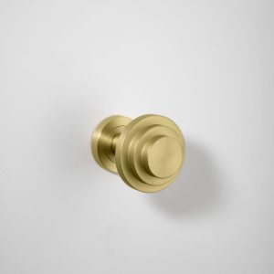 Zzzigurat Door Knob on Round Rose Sans Arc
