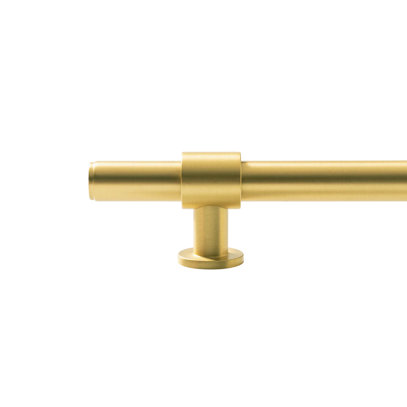 Belgravia Plain Pull Handle - Brushed Satin Brass - Image 2