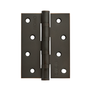 Momo Solid Brass Hinge 100mm x 76mm Dark Bronze