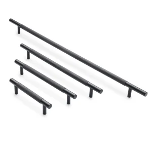 Charmian Knurled Drawer Pull Matt Black