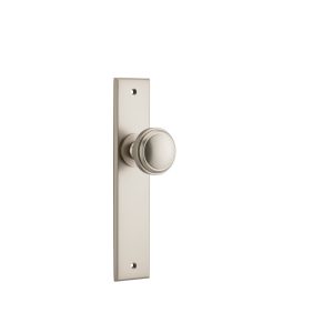 Paddington Door Knob on Chamfered Backplate